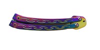 Cutit, Briceag fluture, Future Knife, 25 cm, multicolor - 3