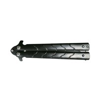 Cutit-Briceag, tip fluture, otel inoxidabil, negru, Ninja, 22.5 cm - 2