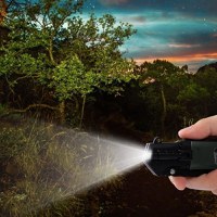 Cutit de buzunar multifunctional 9 in 1, pliabil, lumina LED, 21 cm - 5