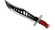 Cutit de vanatoare, Bowie Pro, otel inoxidabil, 38 cm, teaca inclusa