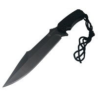 Cutit de vanatoare, camping, Digital Bowie, 31 cm, husa cadou - 5
