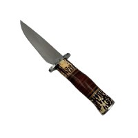 Cutit de vanatoare Hunting Survival, IdeallStore, 29 cm, Husa inclusa - 3