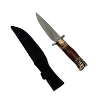 Cutit de vanatoare Hunting Survival, IdeallStore, 29 cm, Husa inclusa - 10