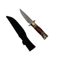 Cutit de vanatoare Hunting Survival, IdeallStore, 29 cm, Husa inclusa - 8