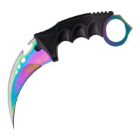 Cutit de vanatoare IdeallStore, Fade Break, 19 cm, otel, multicolor - 3