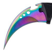 Cutit de vanatoare IdeallStore, Fade Break, 19 cm, otel, multicolor - 7