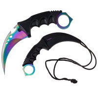 Cutit de vanatoare IdeallStore, Fade Break, 19 cm, otel, multicolor - 5