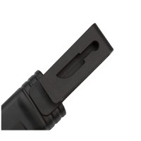 Cutit de vanatoare IdeallStore®, Adventure Touring, otel inoxidabil, 16.5 cm, negru, teaca inclusa - 10