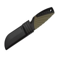 Cutit de vanatoare IdeallStore®, Adventure Touring, otel inoxidabil, 16.5 cm, negru, teaca inclusa - 4