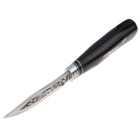 Cutit de vanatoare IdeallStore®, Ancient Scorpion, 22 cm, otel inoxidabil, negru - 6