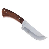 Cutit de vanatoare IdeallStore®, Jungle Blade, 23.5 cm, otel inoxidabil, maro, teaca inclusa - 5