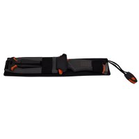 Cutit de vanatoare IdeallStore®, Survival King, 25 cm, otel inoxidabil, portocaliu, husa inclusa - 6