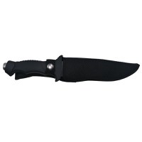Cutit de vanatoare IdeallStore®, Vendetta Knife, otel inoxidabil, negru, 31.5 cm, toc inclus - 5