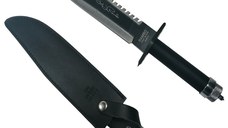Cutit de vanatoare Rambo 2, First Blood, editie de colectie, 40 cm, teaca inclusa