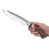 Cutit de vanatoare Stag Antlers, 29.5 cm, teaca cordura - 6