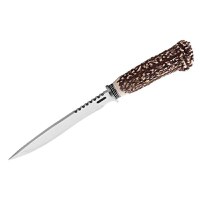 Cutit de vanatoare Stag Antlers, 29.5 cm, teaca cordura - 1