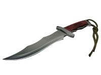 Cutit de vanatoare, Steel Wolf, 31 cm, argintiu - 3