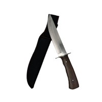 Cutit de vanatoare Wood Knife, IdeallStore, 33 cm, Husa inclusa - 4
