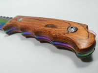 Cutit de vanatoare, Wood Rainbow, 33 cm, multicolor - 4