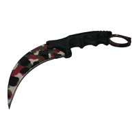 Cutit-Karambit, Comando Blade, 18.5 cm, camuflaj - 1