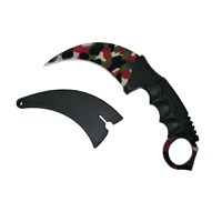 Cutit-Karambit, Comando Blade, 18.5 cm, camuflaj - 4