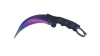 Cutit Karambit Rainbow 18.5 cm - 2