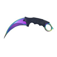 Cutit Karambit Rainbow 18.5 cm - 3