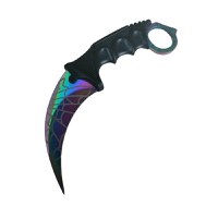 Cutit-Karambit, Rainbow Web, 18.5 cm, multicolor - 6