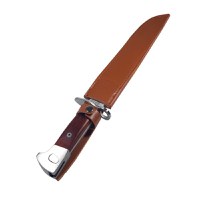 Cutit pentru camping si vanatoare, model AK, 39 cm, argintiu - 1