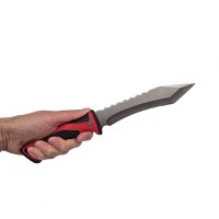 Cutit tactic de vanatoare, Snake Eye Red, 30 cm, teaca inclusa - 4