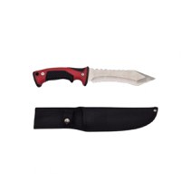 Cutit tactic de vanatoare, Snake Eye Red, 30 cm, teaca inclusa - 3