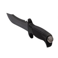 Cutit tactic, IdeallStore®, Military Combat, 34 cm, Negru - 8