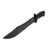 Cutit tactic, IdeallStore®, Military Combat, 34 cm, Negru - 7
