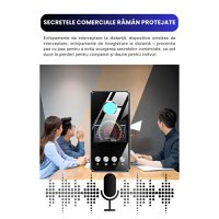 Detector Anti-Spionaj T2 CLC SmartGear, AI, detectie camere, microfoane, reportofoane, GPS, trackere, protectie avansata - 9