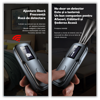 Detector camere ascunse, microfoane, localizator GPS, reportofoane - AK500 - 4