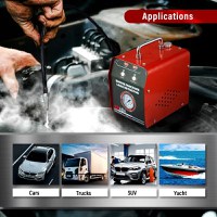 Detector de scurgeri cu aer si fum Techstar® sd404, cu manomentru, protectie la supraincalzire - 13