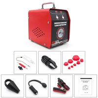 Detector de scurgeri cu aer si fum Techstar® sd404, cu manomentru, protectie la supraincalzire - 8