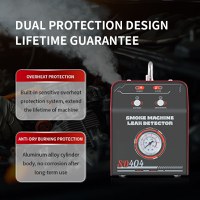 Detector de scurgeri cu aer si fum Techstar® sd404, cu manomentru, protectie la supraincalzire - 14