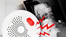 Detector de scurgeri de gaz inteligent Techstar®, Wi-Fi, Notificari in Aplicatiile Tuya si SmartLife, Alarma inclusa