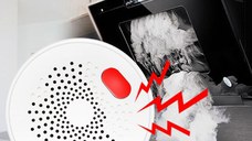 Detector de scurgeri de gaz inteligent Techstar®, Wi-Fi, Notificari in Aplicatiile Tuya si SmartLife, Alarma inclusa