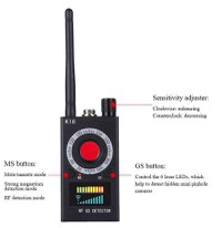 Detector profesional camere ascunse, microfoane, localizator GPS, reportofoane - 4