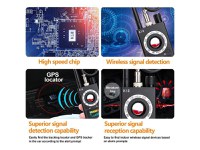 Detector profesional camere ascunse, microfoane, localizator GPS, reportofoane - 7