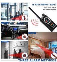 Detector profesional camere ascunse, microfoane, localizator GPS, reportofoane - 3