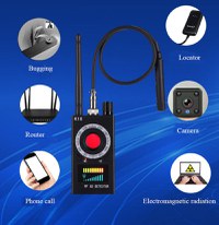 Detector profesional camere ascunse, microfoane, localizator GPS, reportofoane - 5