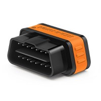 Diagnoza auto OBD2 KONNWEI KW901, Bluetooth 5.0, Buton ON-OFF, compatibil Android iOS, ELM 327 OBDII, Negru/Orange - 6