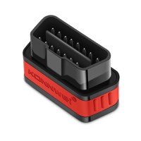 Diagnoza auto OBD2 KONNWEI KW901, Bluetooth 5.0, Buton ON-OFF, compatibil Android iOS, ELM 327 OBDII, Negru/Rosu - 9
