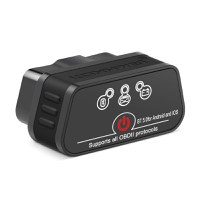 Diagnoza auto OBD2 KONNWEI KW901, Bluetooth 5.0, Buton ON-OFF, compatibil Android iOS, ELM 327 OBDII, Negru - 2