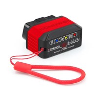 Diagnoza Auto OBD2 KONNWEI KW905, Bluetooth 5.0, Buton ON-OFF, Compatibil Android IOS, ELM 327 OBDII, Rosu - 2