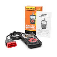 Diagnoza OBD2 KONNWEI KW310, Black, Afisare Erori + Descriere, Resetari, Live Data, ELM 327 OBDII - 1