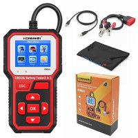 Diagnoza si Tester Baterie Auto 2in1 Konnwei KW681, 6V si 12V, Bluetooth 5.0 Testare Tensiune, Pornire la Rece - 5